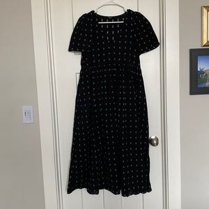 NWOT Madewell Dobby puff-sleeve dress